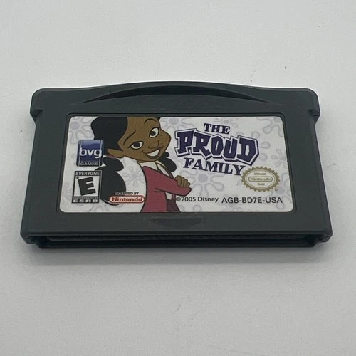 Disney's The Proud Family GBA Nintendo Game Boy Advance Cartridge Only