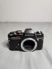 Vintage Konica Autoreflex Tc 35mm Camera Body Only Black Tested