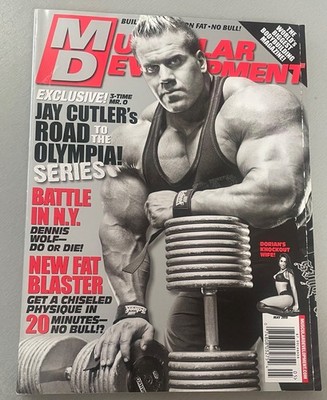 Jay Cutler Muscular Development May 2010 Branch Warren Evan Centopani MD Mag