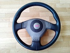 Genuine Oem Leather Steering Wheel No Inflator With Wear Impreza Wrx Sti Gdb Gda
