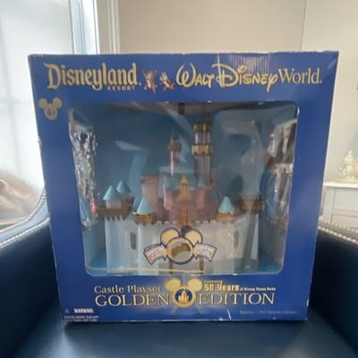 Disney Sleeping Beauty Castle Playset Golden Edition 50 Years Battery-Operated