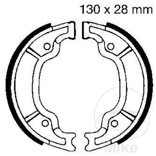 EBC Pinze Freno Y527 Anteriore Posteriore per Yamaha XV 250 H Virago