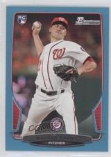2013 Bowman Draft Blue 217/500 Nate Karns #3 0a2