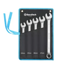 Long Pattern Combination Wrench Set, Metric, 5-Piece, 23-30mm, 12 Point, CR-V...