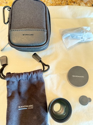 sandmarc iphone lens: 17 pro max case, 1 Anamorphic 1.55 lens, 1 2x ...