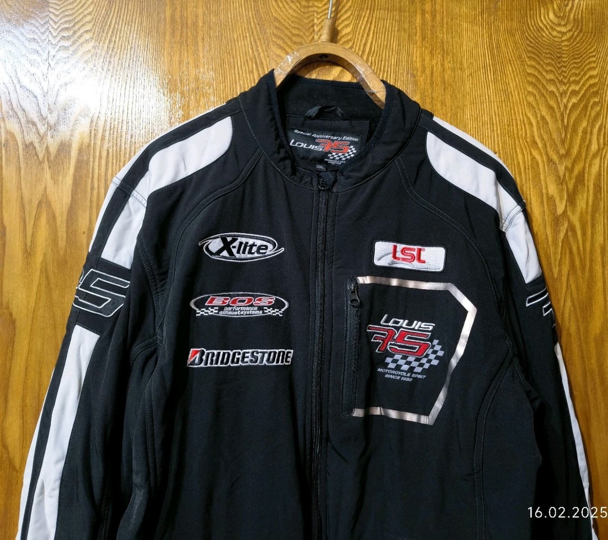 SPECIAL VINTAGE 襤褸JKT Vintage Racing Motorrad Louis 75 Jahre Special Edition