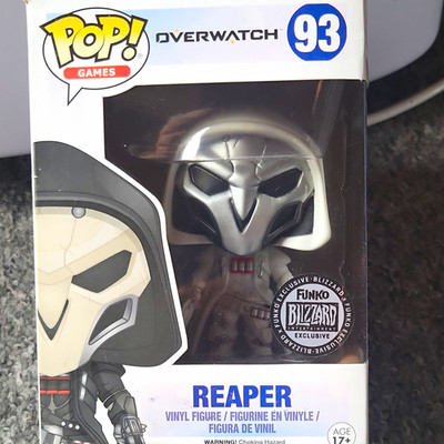 Funko Pop! Overwatch Reaper, Weiß ** Blizzard Exklusive ** Vinylfigur #93