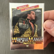 2026 Topps Chrome Wrestlemania Brutus Beefcake
