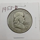Franklin Silver Half Dollar 1953-D