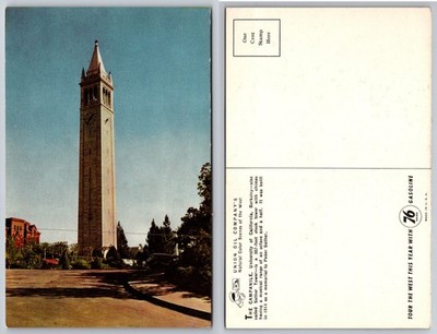 Campanile Tower Berkeley Postcard