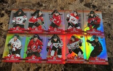 2021 - 2022 - Tim Hortons - Team Canada - ( Lot - 10 ) - Team Canada Set Lot