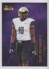 2021 Wild Card MATTE Retail Chase Blue Dayo Odeyingbo #MBC-34 Rookie RC 11ur. rookie card picture