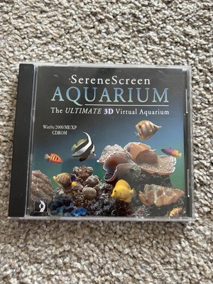 Serene Screen Aquarium for PC, virtual desktop, 3D fish tank screensaver, works