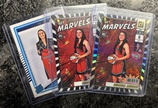 2025 Panini Donruss WNBA - Net Marvels Georgia Amoore #17 Laser Holo /99 (RC)