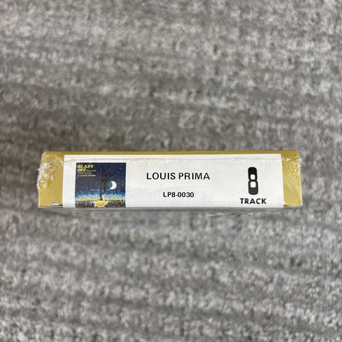 Louis Prima 8 Track (Quad Records LP8-0030) Blast Off The Live New Sound SEALED - Imagen 3 de 4