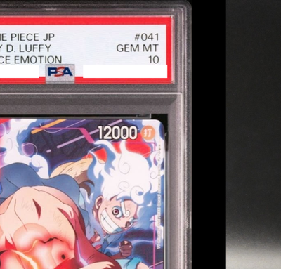 PSA 10 Monkey D Luffy P P-041 Emotion Exhibition PROMO Japanese