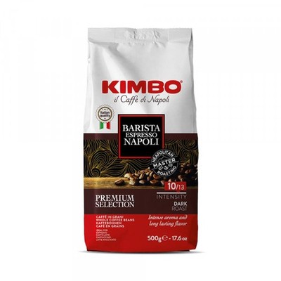 Kimbo Espresso Napoli 500g ganze Bohnen, Arabica Robusta, napolitanisch, Crema
