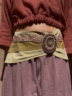 Y2K python fairycore belt