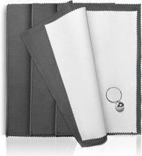 3PCS Silver Polishing Cloth, 11'' x 14'' X-Large PremiumJewelry Cleaning Cloth,