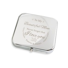 Compact Mirror Gifts for Mom, Silvery Compact Mirror for Mother, Gifts for fr...