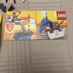 LEGO 6017 King's Oarsmen Castle Pirates Complete w/ Manual 1987 Knight Boat