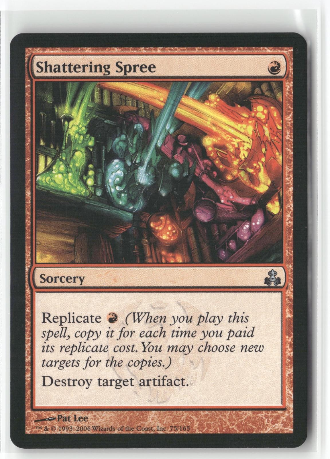 Shattering Spree 75 Uncommon Guildpact Magic: The Gathering Near Mint