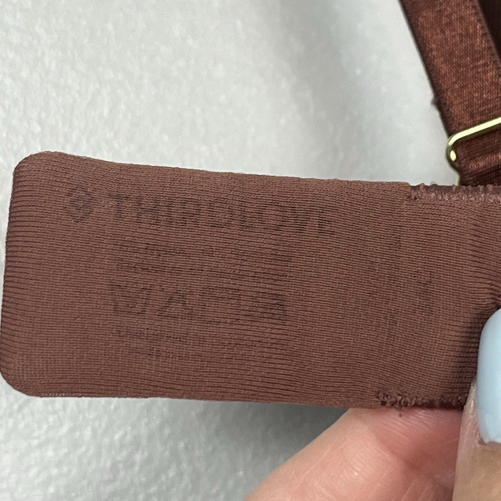 ThirdLove brown adjustable strap underwire lightl… - image 6