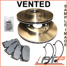 BRAKE DISCS VENTED Ø330 + SET PADS FRONT FOR BMW 3 SERIES E90 E91 E92 E93 325