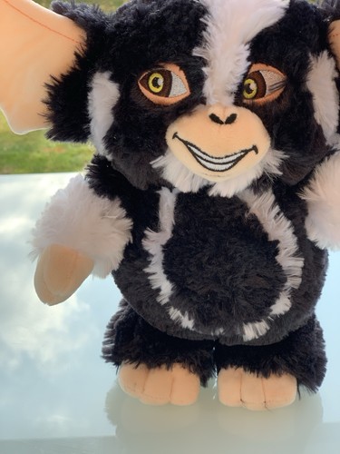 Gremlins STRIPE Mohawk Black Gremlin Gizmo Soft Plush Toy 12" BANDAI Namco - Picture 4 of 20