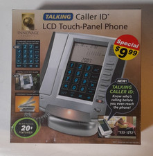 Innovage Cord Phone Talking Caller ID LCD Touch-Panel Land Line 20 Features