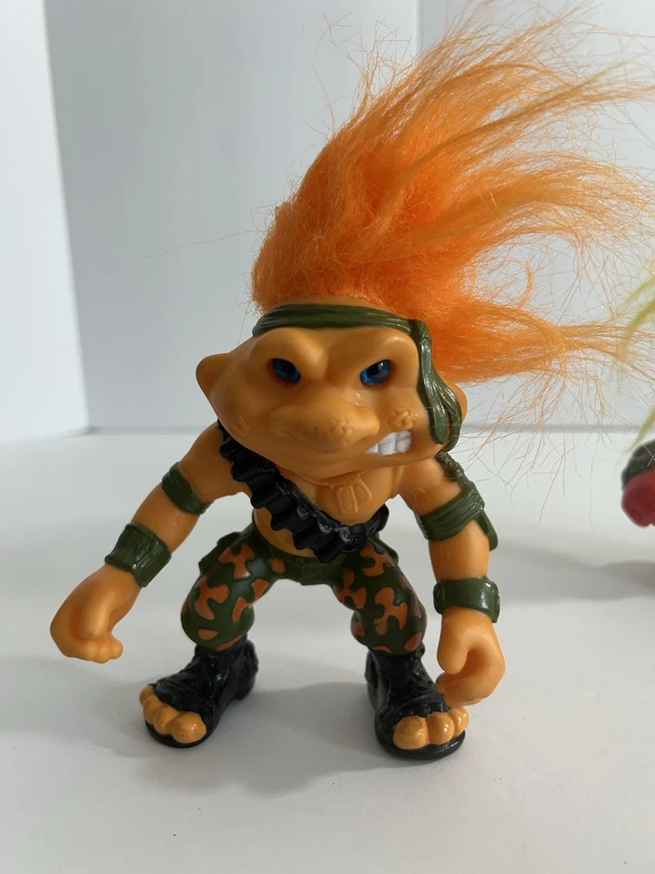 Hasbro Battle Trolls - Sgt Troll & Bulls-Eye Cyclops 1992 - Lote de 2 Foto 2 de 4