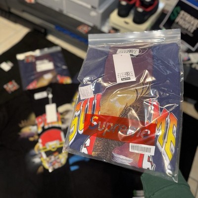 Supreme x Maison Margiela MM6 Split S/S Top “Navy” ✓ MULTIPLE