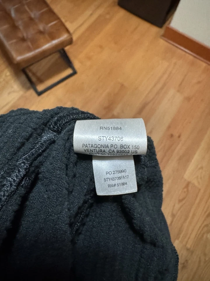 Traje Patagonia Capilene Peso Térmico Una Pieza Para Mujer Mediano Negro Envío Gratis Foto 4 de 4