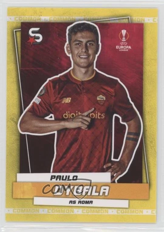 その他 2018-19Toops Finest PAULO DYBALA RED2/10 2022-23 Topps UEFA Club Competitions Superstars - Paulo Dybala