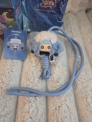 MayMei Horoscope Stories AQUARIUS Plush Phone Lanyard Twelve Constellation