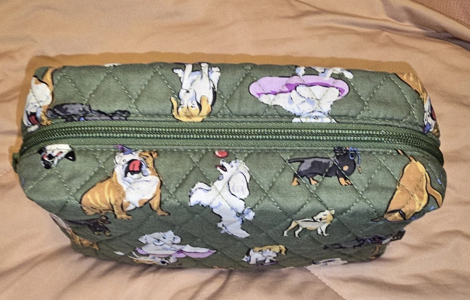 BOLSO DE COSMÉTICOS DE VIAJE MEDIANO VERA BRADLEY Essential parque para perros nuevo con etiquetas Foto 2 de 4