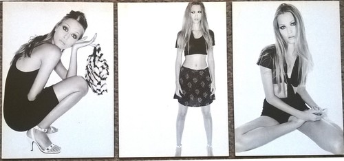 Three Promo Postcards for H&M IMPULS Fashionwear. Free UK p&p