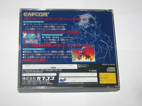 Street Fighter Collection Sega Saturn Japan import +reg card US Seller