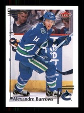  8 Alexandre Burrows 14 Canucks 2013 Fleer Hockey Sports Trading Card 