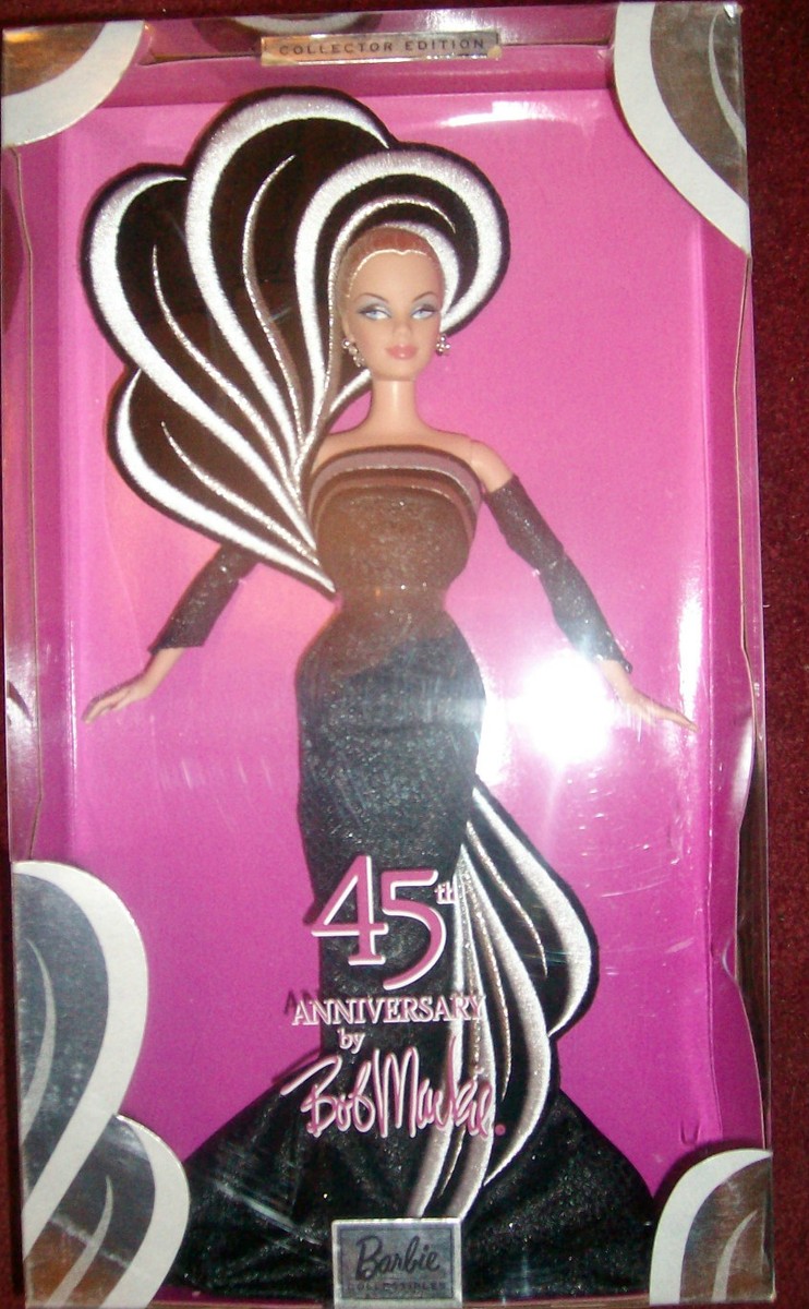 45th Anniversary Barbie★ 45th Anniversary Barbie Doll by Bob Mackie - Walmart.com
