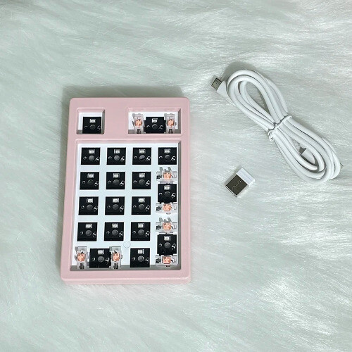 Keypad Mini Keyboard 3 Mode Bluetooth Wireless Customized Keyboard Gamer - Picture 8 of 20