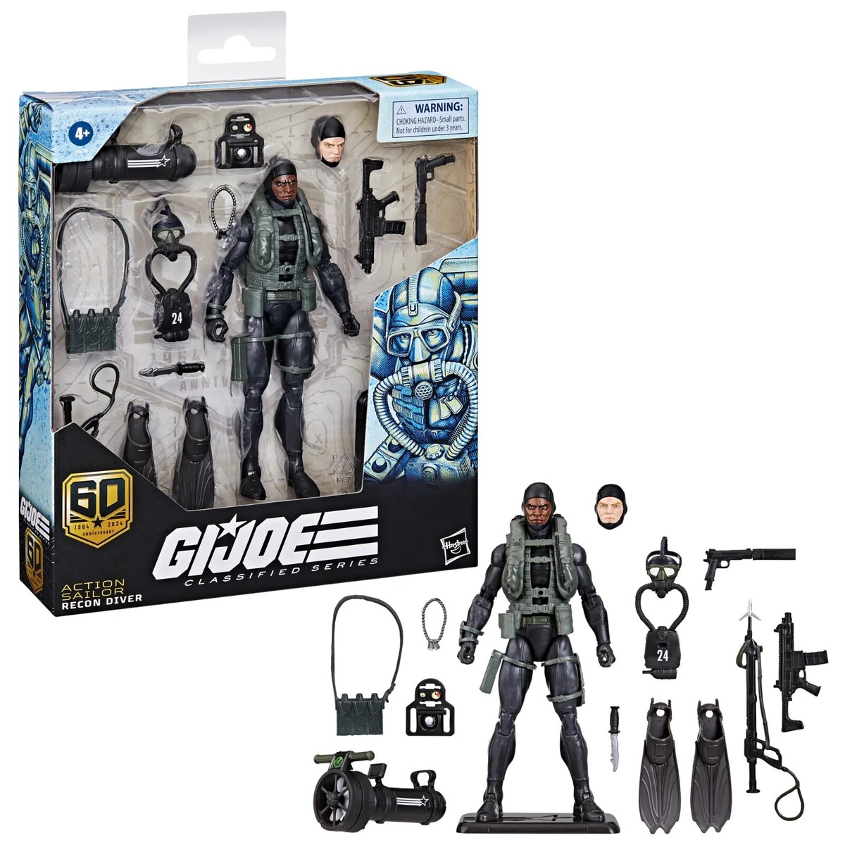 GI Joe ノルマンディー・レンジャー フィギュア G.I. Joe Iron Grenadier Metal-Head Classified Series Action