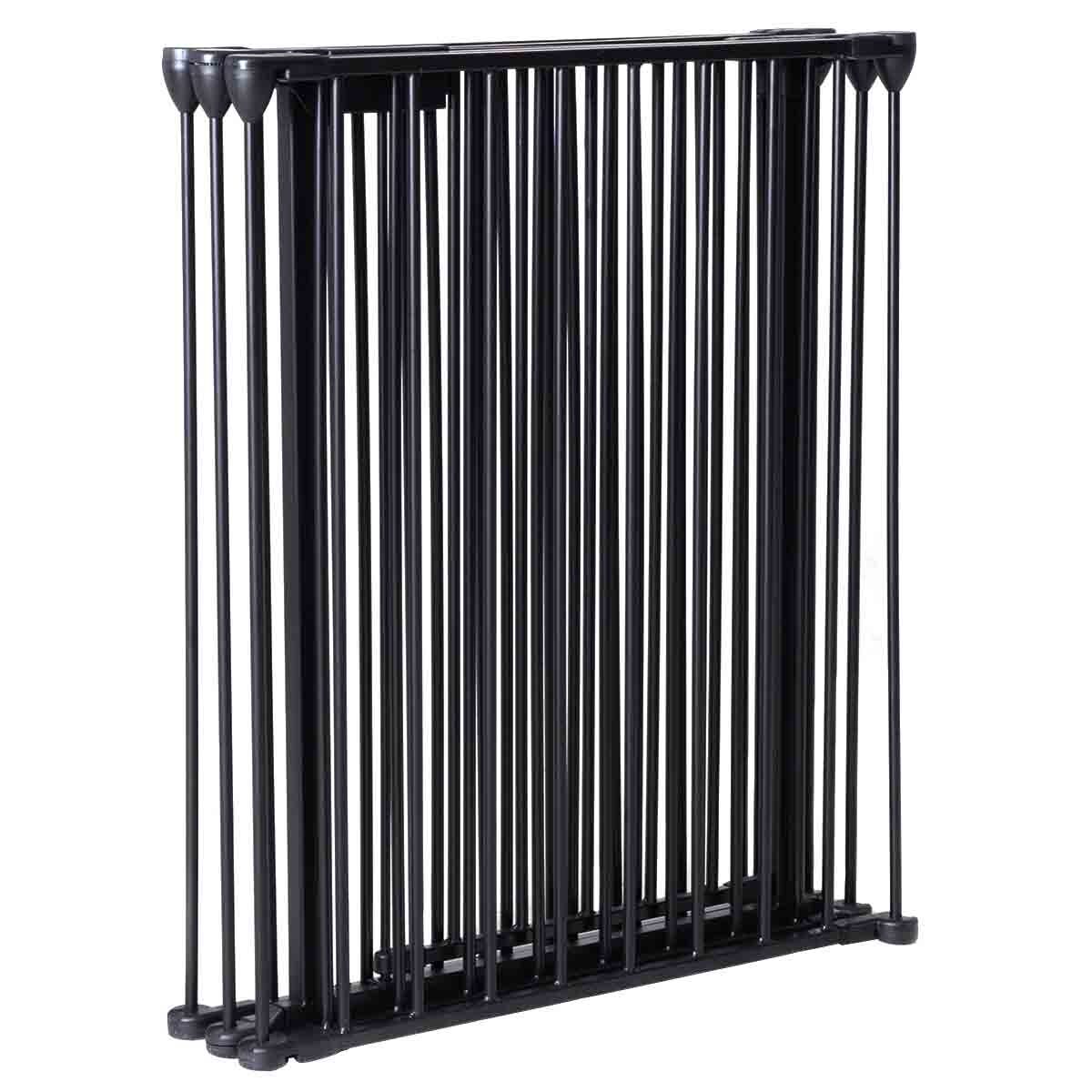 Topbuy Fireplace Fence Metal Fire Gate Baby Pet Safety Fence Hearth