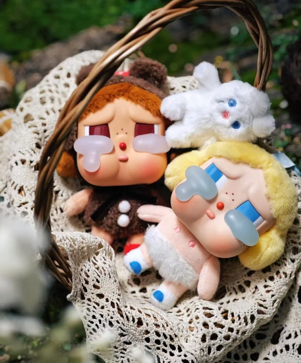 Authentic Crybaby Crying Again Vinyl Face Plush Pendant Sealed Bag