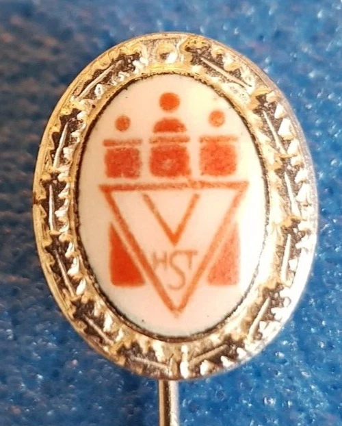 alte Anstecknadel Ehrennadel Verein Hamburgischer Staatsbeamter 1879 aus Hamburg - Bild 1 von 3