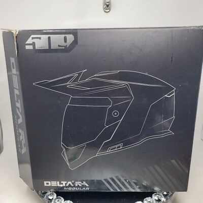 509 Delta R4 Ignite HEATED Modular Snow Helmet Black Ops Snowmobile Mobile Small
