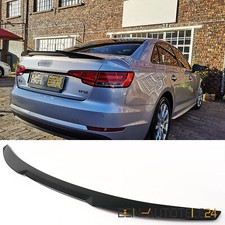 HECKSPOILER FÜR AUDI A4 B9 LIMO GLANZ SCHWARZ LACKIERT SPORT HECKFLÜGEL