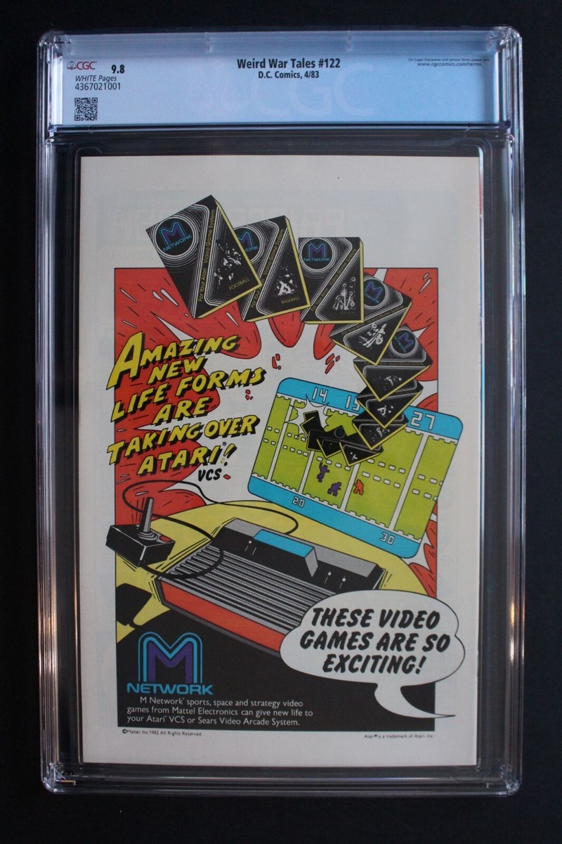 Weird War Tales #122 Last Jake-2 1983 GI ROBOT vs SUMO ROBOT