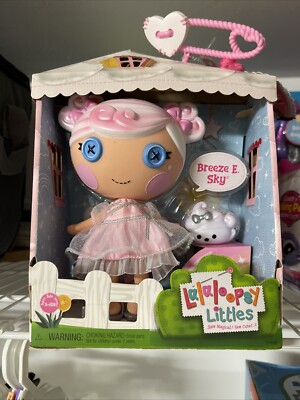 Lalaloopsy Littles Doll 7'' Breeze E. Sky & Cloudy Sky. Collectors Item. 