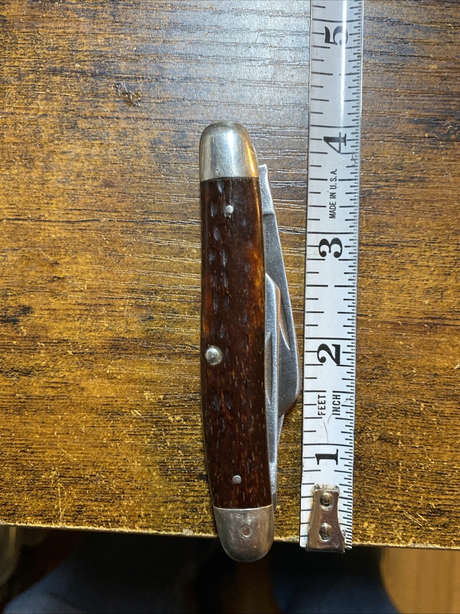 【純銀ハンドル】キングスパターンのグレープフルーツナイフ 1964年 ケース 1月の特価品】KUNY'S HM-216 ハンマー・ナイフホルダー クニーズ